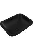 Scala Tezgahaltı Lavabo 55 Cm Mat Siyah 1006-004-0125 - 1