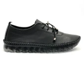 Ayakdaş Hakiki Deri Ortopedik Üstü Saraç Detaylı Kadın Babet Ayakkabı thumbnail 2