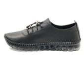 Ayakdaş Hakiki Deri Ortopedik Üstü Saraç Detaylı Kadın Babet Ayakkabı thumbnail 4