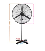 Ventus 30" Vantilatör Sanayi Tipi 150W -Ayaklı - 3