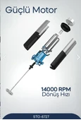 Sinbo Profesyonel Süt Ve Kahve Köpürtücü - Super Power Motor Sto-6727 Yeni Seri Süt Köpürtücü Milk Frother - 2