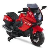 Babyhope 438a Xmx-316 Ledli Akülü Motor 12 Volt Kırmızı - 1