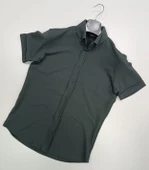 Cafes Erkek Pamuklu Yazlık Kısa Kollu Gömlek 7293 thumbnail 5