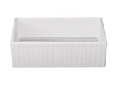 Quarter Bath Live Dekorlu Eviye 76 Cm Parlak Beyaz 70KS90030 Sifon Hediye - 1