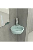 Bocchi Taromina Köşe Lavabo 30 Cm Mat Buz Mavi 1392-029-0126 - 1