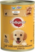 Pedigree tavuklu Yavru Köpek Konserve Yaş Mama 400 gr 24 Adet - 3