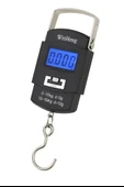 Busstier 50Kg LCD Dijital Bagaj Tartısı Pilli El Terazisi Seyahat Balık Tartma Terazisi - 7