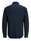 JJESHERIDAN SHIRT L/S NOOS DARK NAVY DARK NAVY XL - 3