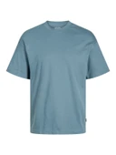JJEURBAN EDGE TEE SS O-NECK NOOS BLUE BLUE M - 2