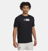 UA M 60/40s Hoops SS Black L Black - 1