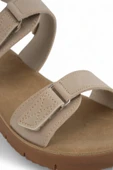 QRAMED Orthopedix Rahat Kadın Cırtlı Sandalet QR25202 - 4