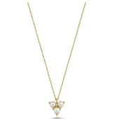 3,5 mm Tria Doğal İnci Kolye thumbnail 3