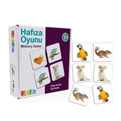 EDU-2013 Hafıza Oyunu Gerçek Hayvanlar -Chiva - 1