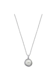 10,5 mm Zirkon Taşlı Doğal İnci Kolye - 3