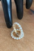 4,5 mm Tamtur Doğal İnci Yüzük - 4