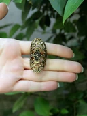 Trend Otantik Desenli Antik Ayarlanabilir Kadın Vintage Yüzük euy1276 thumbnail 3