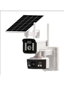 O-kam -3920 6mp 4g Solar Dual Lens Ptz Kamera 3 Kamera 3+3mp - 1