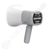 NOTEL 918L 25 WATT BLUETOOTH-USB-SİREN-SES KAYIT ÖZELİKLİ DAHİLİ BATARYALI MİNİ EL TİPİ MEGAFON - 2