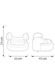Me Toys Comfymax Prestige Luxe 15-36kg Yükseltici / Oto Koltuğu - Saphir - 2