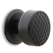 Kapı Tokmağı Topuzu Kolu Metal Tokmak Mat Siyah thumbnail 2