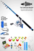 Tam Takım Kıyı Olta Seti - 300cm Kamış 30-60GR / 4000'lik Supreme Olta Makinesi - Taşıma Çantalı - 1