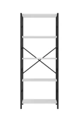 Dizayn Motion Dekoratif 5 Raflı Kitaplık 150 x 60 Beyaz - 4