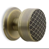 Kapı Tokmağı Topuzu Kolu Metal Tokmak Antik Sarı thumbnail 2