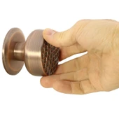 Kapı Tokmağı Topuzu Kolu Metal Tokmak Antik Bakır thumbnail 2