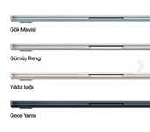 Apple MacBook Air MC6T4TU/A 16 GB 256 GB SSD 13.6" macOS Dizüstü Bilgisayar thumbnail 3