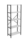 VayLife Dekoratif 5 Raflı Kitaplık 150 x 60 Beyaz - 5