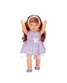 Tina Party Bebek 45 cm 34231 Mor Elbiseli thumbnail 3