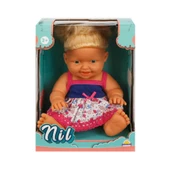 Nil Bebek Saçlı 23 cm 22061 Sarışın Gülen Bebek thumbnail 2