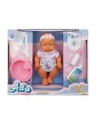 Ada Bebek Gülen Bebeğim Yemek Seti 23 cm 31650 Pembe thumbnail 3