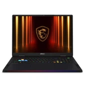MSI RAIDER 18 HX AI A2XWIG-218TR Ultra 9 285HX 64GB DDR5 RTX5080 GDDR7 16GB 4TB SSD 18" UHD+ Miniled 120Hz W11 Gaming Notebook thumbnail 1