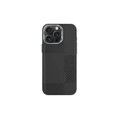 Apple iPhone 16 Pro Kılıf Magsafe Şarj Özellikli 600D Metal Kamera Çerçeveli Raptic Aramid Fiber Croxx Mondrian Serisi K thumbnail 1