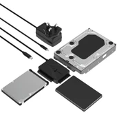 SABRENT USB SATA Harici Sabit Disk Soğutma Fanlı Lay Düz Yerleştirme İstasyonu - 9