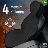 S-Dizayn Oto Koltuk Koruyucu Kılıf Set Siyah Universal 2+3 Parça Ön Arka - 2