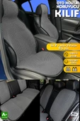 S-Dizayn Oto Koltuk Koruyucu Kılıf Set Füme Universal 2+3 Parça Ön Arka - 1