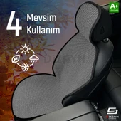S-Dizayn Oto Koltuk Koruyucu Kılıf Set Füme Universal 2+3 Parça Ön Arka - 2