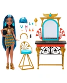 Monster High Cleo De Nile Kişisel Bakım Günü Bebeği ve Oyun Seti - 6