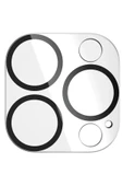 İphone 15 Pro/15 Pro Max Uyumlu Kamera Lens Koruyucu - 3