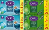 Duru Duş Sabunu Zeytinyağı Özlü 5 x 150 g = 750 gr x 2 Paket + Okyanus Tazeliği 5 x 150 g = 750 gr x 2 Paket - 1