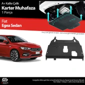 S-Dizayn Fiat Egea HB Çelik Karter Muhafaza Koruma 2015 Üzeri A+ Kalite - 7