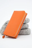 Kadın Deri Cüzdan Turuncu 213511 - 2
