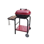 Rekor Ayaklı Tekerlekli Kapaklı Bahçe Barbekü Mangal thumbnail 3