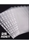 25 Adet A4 Şeffaf Dosya Föy Poşet Dosya thumbnail 1