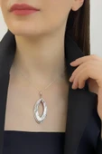 Sedef Taşlı Kolye Ucu - 2