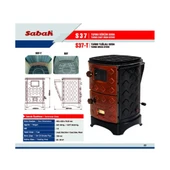 Sabah S37T Turbo Tuğlalı Soba thumbnail 3