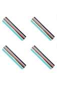 40 Adet Fon Kartonu 50x70 Cm 4x10lu Toplam 40 Adet Karışık Renkler (1 Rulo 250 Gram ) - 1