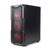 AIGO AQUARIUS Mesh 650W 80+ ARGB L17 ARGB Reverse Fans x3,REAR: L17 ARGB fans x1 Mid Tower Kasa - 3